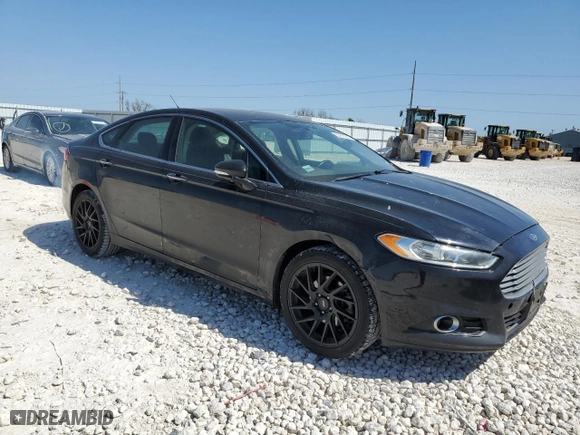 2016 Ford Fusion Titanium with VIN 3FA6P0K93GR177529, listed as a Copart auction lot 52813015 with 136,541 mi miles and Clean Title. Bid and sale history available at carsss.com. Image 4.