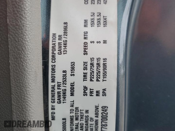 2007 Isuzu i-Series S z VIN 1GGCS199778700249, wystawiony jako Copart lot #54095585 z przebiegiem 94 954 mil mil oraz Tytuł czysty. Historia ofert i sprzedaży dostępna na DreamBid. Obrazek 12.