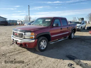 2006 GMC Sierra 1500 SLE1 z VIN 2GTEK13Z661351329, wystawiony jako Copart lot #47283685 z przebiegiem 158 460 mil mil oraz Szkoda całkowita • Salvage title. Historia ofert i sprzedaży dostępna na DreamBid. Obrazek 1.