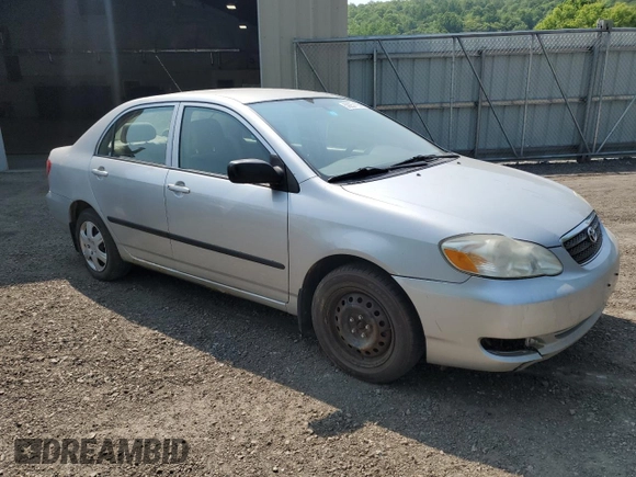 2007 Toyota Corolla CE with VIN 2T1BR32E17C804560, listed as a Copart auction lot 59257155 with 282,147 mi miles and Non repairable. Bid and sale history available at DreamBid. Image 4.