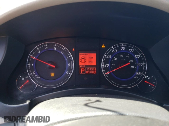 2010 Infiniti EX Journey z VIN JN1AJ0HR3AM755614, wystawiony jako Copart lot #60746375 z przebiegiem 137 318 mil mil oraz Szkoda całkowita • Salvage title. Historia ofert i sprzedaży dostępna na DreamBid. Obrazek 9.