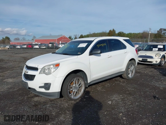 2011 Chevrolet Equinox LS with VIN 2CNALBEC5B6426721, listed as a IAAI auction lot 41119847 with 153,720 mi miles and . Bid and sale history available at DreamBid. Image 2.