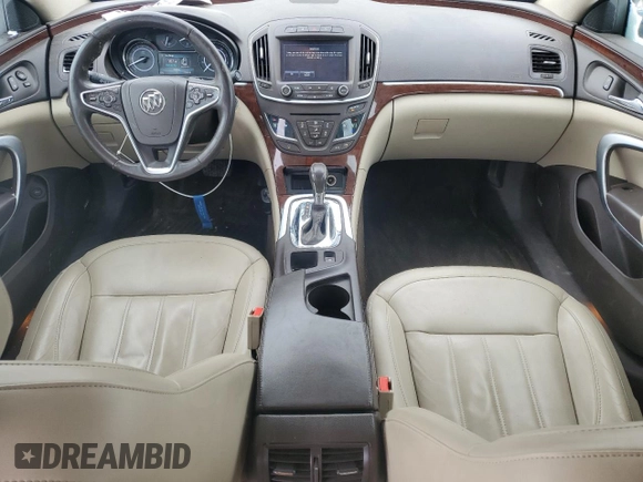 2016 Buick Regal Premium II with VIN 2G4GS5GXXG9128962, listed as a Copart auction lot 89084635 with 91,035 mi miles and Clean title. Bid and sale history available at DreamBid. Image 8.