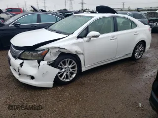2010 Lexus HS with VIN JTHBB1BA1A2011348, listed as a Copart auction lot 72393784 with 154,829 mi miles and Salvage Title. Bid and sale history available at carsss.com. Image 1.