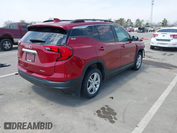 2018 GMC Terrain SLE z VIN 3GKALTEV2JL210805, wystawiony jako IAAI lot #42065247 z przebiegiem 83 398 mil mil oraz . Historia ofert i sprzedaży dostępna na DreamBid. Obrazek 4.