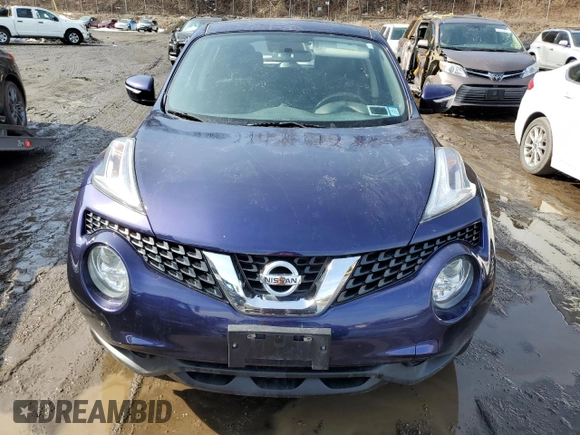 2016 Nissan Juke S with VIN JN8AF5MV2GT655411, listed as a Copart auction lot 46591855 with 73,823 mi miles and Salvage Title. Bid and sale history available at carsss.com. Image 5.