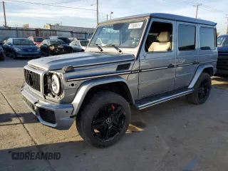 2018 Mercedes-Benz G-Class AMG G 63 with VIN WDCYC7DHXJX288809, listed as a Copart auction lot 77800674 with 0 mi miles and Salvage Title. Bid and sale history available at carsss.com. Image 1.