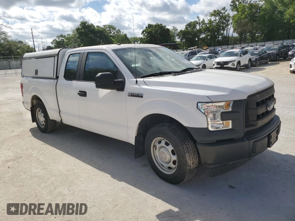 2017 Ford F-150 XL with VIN 1FTEX1C81HKE23923, listed as a Copart auction lot 51709285 with 199,431 mi miles and Clean Title. Bid and sale history available at carsss.com. Image 4.