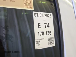2018 Ford F-150 XL with VIN 1FTFX1E50JKD73903, listed as a IAAI auction lot 42663576 with 178,136 mi miles and . Bid and sale history available at DreamBid. Image 4.