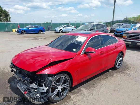 2019 BMW 4 Series 430i xDrive with VIN WBA4J3C52KBL08380, listed as a IAAI auction lot 42090838 with 91,421 mi miles and . Bid and sale history available at DreamBid. Image 17.