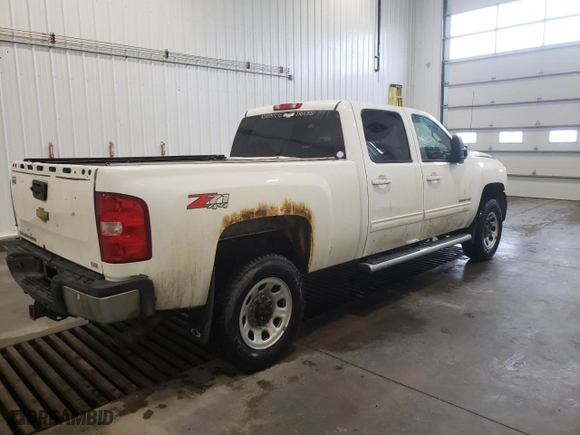 2011 Chevrolet Silverado 2500HD LTZ with VIN 1GC1KYCG4BF240271, listed as a Copart auction lot 56267704 with 357,126 mi miles and Salvage Title. Bid and sale history available at carsss.com. Image 3.