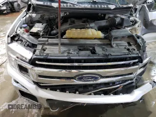 2018 Ford F-150 XL with VIN 1FTFW1EG5JFA02667, listed as a Copart auction lot 45226685 with 349,980 mi miles and Salvage Title. Bid and sale history available at DreamBid. Image 12.