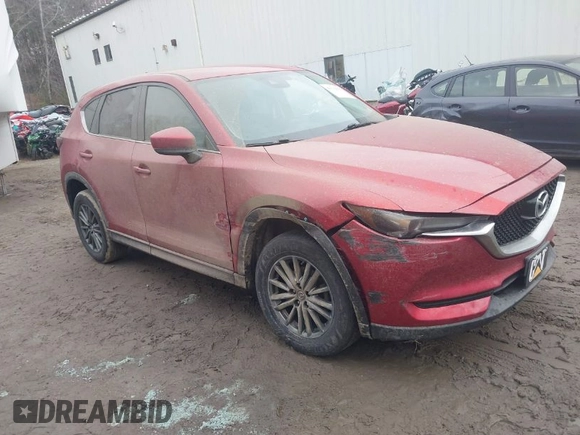 2017 Mazda CX-5 Touring with VIN JM3KFBCL9H0196693, listed as a IAAI auction lot 41136650 with 126,087 mi miles. Bid and sale history available at carsss.com. Image 1.