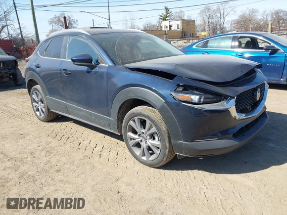 2024 Mazda CX-30 S Preferred with VIN 3MVDMBCM2RM720246, listed as a IAAI auction lot 41800330 with 6,743 mi miles and . Bid and sale history available at DreamBid. Image 1.