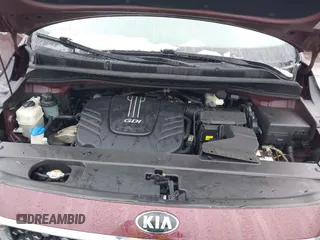 2016 Kia Sedona LX with VIN KNDMB5C17G6144987, listed as a IAAI auction lot 41569757 with 164,539 mi miles. Bid and sale history available at carsss.com. Image 10.