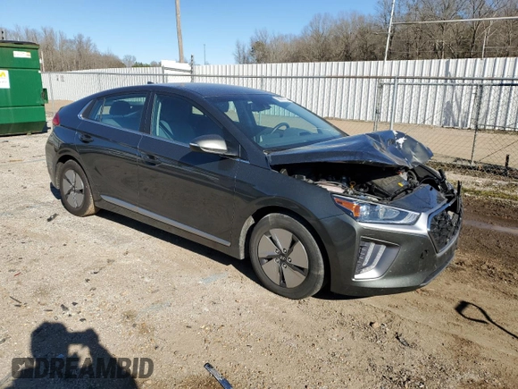 2021 Hyundai Ioniq SE with VIN KMHC75LC1MU255312, listed as a Copart auction lot 88885765 with 43,903 mi miles and Salvage Title. Bid and sale history available at DreamBid. Image 4.