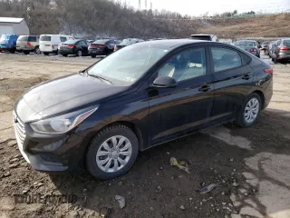 2022 Hyundai Accent SEL with VIN 3KPC24A64NE166750, listed as a Copart auction lot 39822123 with 10,520 mi miles. Bid and sale history available at carsss.com. Image 1.