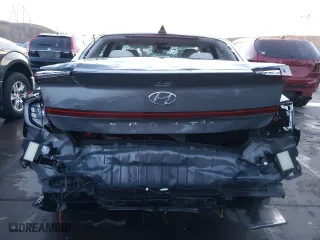 2023 Hyundai Sonata SEL with VIN KMHL64JA2PA260538, listed as a Copart auction lot 86529894 with 20,314 mi miles and Salvage Title. Bid and sale history available at carsss.com. Image 6.