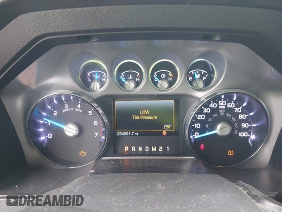 2013 Ford F-250 XL with VIN 1FT7W2B67DEB72271, listed as a IAAI auction lot 42480758 with 234,991 mi miles and . Bid and sale history available at DreamBid. Image 7.