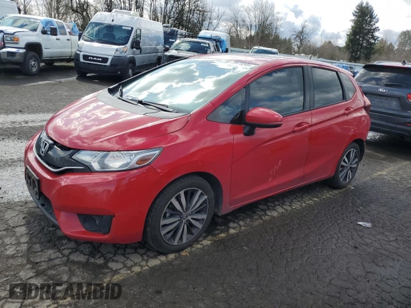 2016 Honda Fit EX-L with VIN 3HGGK5H86GM705927, listed as a Copart auction lot 49678245 with 98,546 mi miles and Salvage title. Bid and sale history available at DreamBid. Image 1.