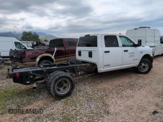 2022 Ram 3500 Tradesman z VIN 3C7WRTCL4NG156698, wystawiony jako Copart lot #54407965 z przebiegiem 92 713 mil mil oraz Czysty tytuł • Clean title. Historia ofert i sprzedaży dostępna na DreamBid. Obrazek 3.