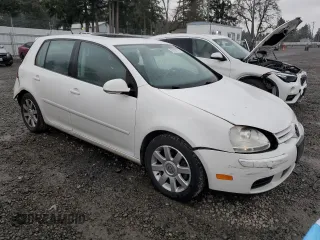 2007 Volkswagen Rabbit with VIN WVWDS71K07W262029, listed as a Copart auction lot 89138715 with 156,200 mi miles and Salvage Title. Bid and sale history available at carsss.com. Image 4.