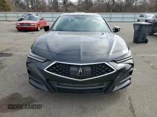 2022 Acura TLX Advance with VIN 19UUB6F65NA003537, listed as a Copart auction lot 85199054 with 20,110 mi miles and Salvage title. Bid and sale history available at DreamBid. Image 5.