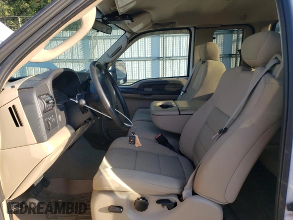 2005 Ford F-350 XL with VIN 1FTWX31505EC58627, listed as a Copart auction lot 75757994 with 116,676 mi miles and Salvage Title. Bid and sale history available at DreamBid. Image 7.