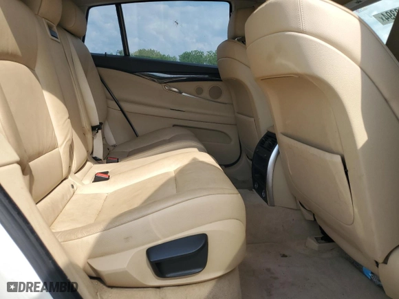 2013 BMW 5 Series Gran Turismo 535i xDrive with VIN WBASP2C57DC339699, listed as a Copart auction lot 57210394 with 0 mi miles and Salvage Title. Bid and sale history available at carsss.com. Image 10.