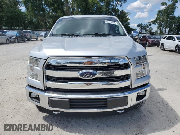 2016 Ford F-150 XLT with VIN 1FTEW1EF2GKD62675, listed as a Copart auction lot 62373605 with 137,703 mi miles and Salvage title. Bid and sale history available at DreamBid. Image 5.