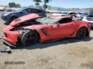2016 Chevrolet Corvette Z06 1LZ z VIN 1G1YN2D67G5612720, wystawiony jako Copart lot #62786405 z przebiegiem Nie podano mil oraz Nie do naprawy • Non repairable. Historia ofert i sprzedaży dostępna na DreamBid. Obrazek 1.