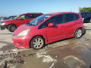 2010 Honda Fit Sport with VIN JHMGE8H42AC020044, listed as a Copart auction lot 65434455 with 122,174 mi miles and Salvage title. Bid and sale history available at DreamBid. Image 1.