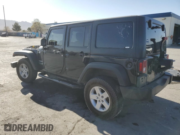 2018 Jeep Wrangler Unlimited Sport with VIN 1C4BJWDG4JL882001, listed as a Copart auction lot 51965055 with 132,836 mi miles and Salvage Title. Bid and sale history available at DreamBid. Image 2.