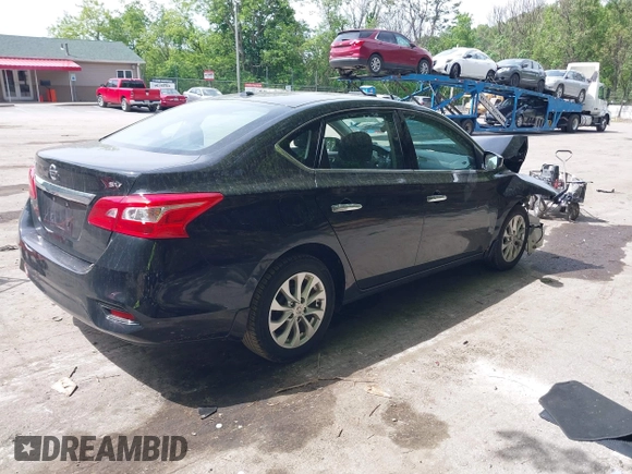 2018 Nissan Sentra SV z VIN 3N1AB7AP3JY254444, wystawiony jako IAAI lot #42303145 z przebiegiem 97 286 mil mil oraz . Historia ofert i sprzedaży dostępna na DreamBid. Obrazek 4.