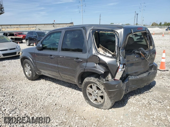 2005 Ford Escape Limited with VIN 1FMYU94175KB94533, listed as a Copart auction lot 71092124 with 156,992 mi miles and Salvage Title. Bid and sale history available at carsss.com. Image 2.