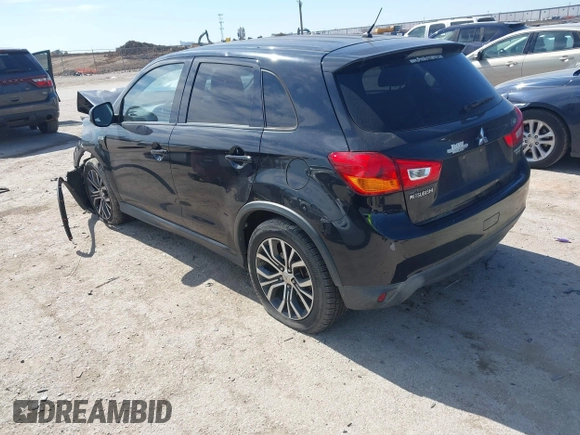 2016 Mitsubishi Outlander Sport 2.0 ES with VIN JA4AP3AU8GZ049501, listed as a IAAI auction lot 41645685 with 143,936 mi miles. Bid and sale history available at carsss.com. Image 3.