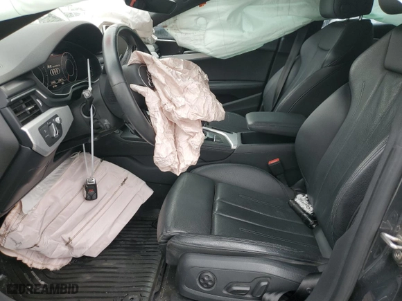 2018 Audi A5 Sportback Prestige with VIN WAUFNCF51JA135545, listed as a Copart auction lot 45250695 with NaN miles and Salvage Title. Bid and sale history available at carsss.com. Image 7.