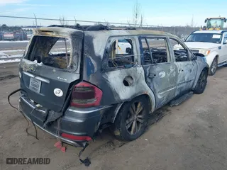 2011 Mercedes-Benz GL-Class GL 450 with VIN 4JGBF7BE7BA632639, listed as a IAAI auction lot 41398527 with 1 mi miles. Bid and sale history available at carsss.com. Image 4.