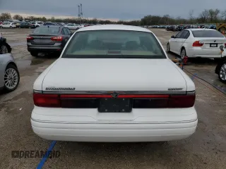 1997 Mercury Grand Marquis LS with VIN 2MELM75W4VX721307, listed as a Copart auction lot 51805575 with 137,354 mi miles and Salvage Title. Bid and sale history available at DreamBid. Image 6.