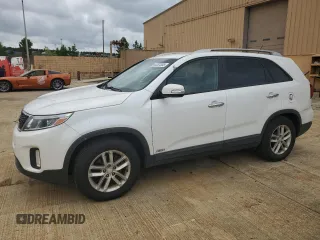 2015 Kia Sorento LX with VIN 5XYKTCA69FG562664, listed as a Copart auction lot 63301385 with 156,729 mi miles and Clean title. Bid and sale history available at DreamBid. Image 1.