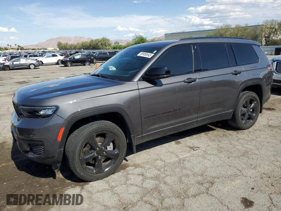 2023 Jeep Grand Cherokee Laredo with VIN 1C4RJKAG8P8751144, listed as a Copart auction lot 59958545 with 29,727 mi miles and Salvage title. Bid and sale history available at DreamBid. Image 1.