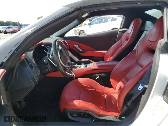 2014 Chevrolet Corvette 3LT with VIN 1G1YF3D74E5126360, listed as a Copart auction lot 74241264 with 71,831 mi miles and Clean Title. Bid and sale history available at carsss.com. Image 7.