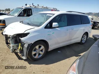 2013 Toyota Sienna LE AAS with VIN 5TDKK3DC2DS317757, listed as a Copart auction lot 65403675 with 205,548 mi miles and Salvage title. Bid and sale history available at DreamBid. Image 1.
