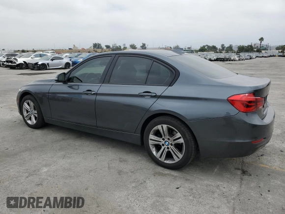 2016 BMW 3 Series 328i with VIN WBA8E9G51GNT42237, listed as a Copart auction lot 59909605 with 117,908 mi miles and Salvage title. Bid and sale history available at DreamBid. Image 2.