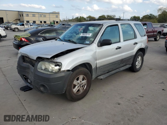 2006 Ford Escape XLS with VIN 1FMYU02Z16KA42804, listed as a Copart auction lot 78652074 with 170,250 mi miles and Salvage Title. Bid and sale history available at carsss.com. Image 1.