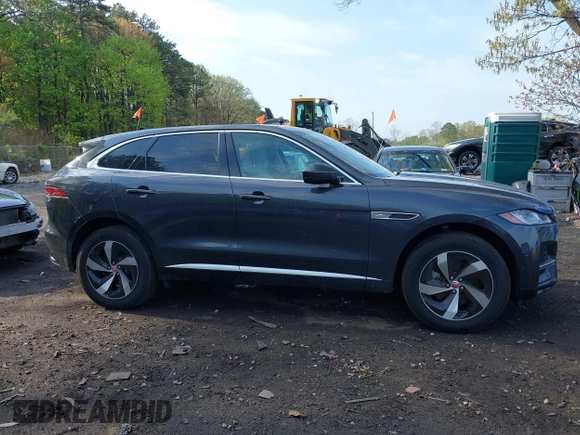 2021 Jaguar F-Pace S with VIN SADCJ2EX1MA672696, listed as a IAAI auction lot 41978596 with 11,136 mi miles and . Bid and sale history available at DreamBid. Image 13.