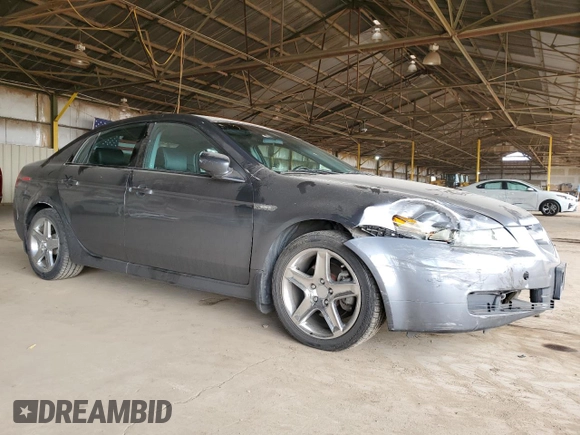 2004 Acura TL with VIN 19UUA66214A029955, listed as a Copart auction lot 50992155 with 170,667 mi miles and Salvage Title. Bid and sale history available at carsss.com. Image 4.