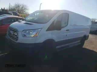 2017 Ford Transit with VIN 1FTYR1ZM4HKB23529, listed as a Copart auction lot 87221794 with 155,487 mi miles and Salvage Title. Bid and sale history available at carsss.com. Image 1.