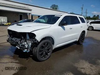 2019 Dodge Durango GT with VIN 1C4RDJDG4KC585577, listed as a Copart auction lot 58591615 with 83,162 mi miles and Salvage title. Bid and sale history available at DreamBid. Image 1.