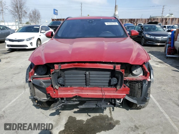 2019 Jaguar F-Pace 25t R-Sport with VIN SADCL2FX2KA606177, listed as a Copart auction lot 43308784 with 87,428 mi miles and . Bid and sale history available at DreamBid. Image 5.